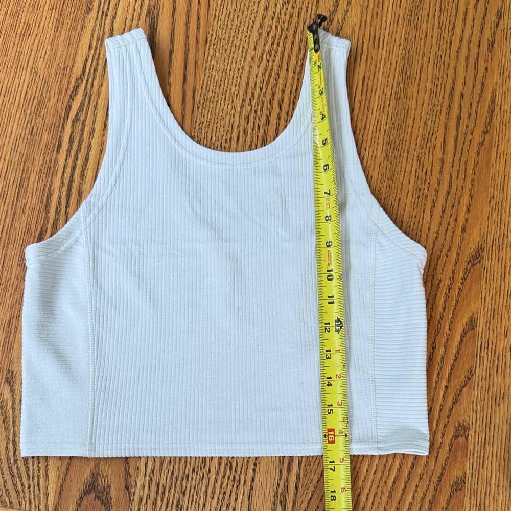lululemon athletica Ivory Ribbed Reversible Tank Top - Picture 5 of 6